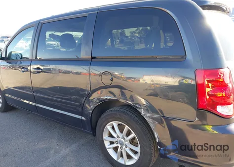 2013 Dodge Grand Caravan Sxt из США, поврежденный, VIN 2C4RDGCG4DR609326
